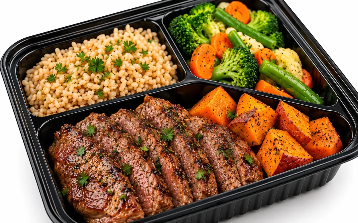 Marmita de Carne Grelhada com Batata-Doce