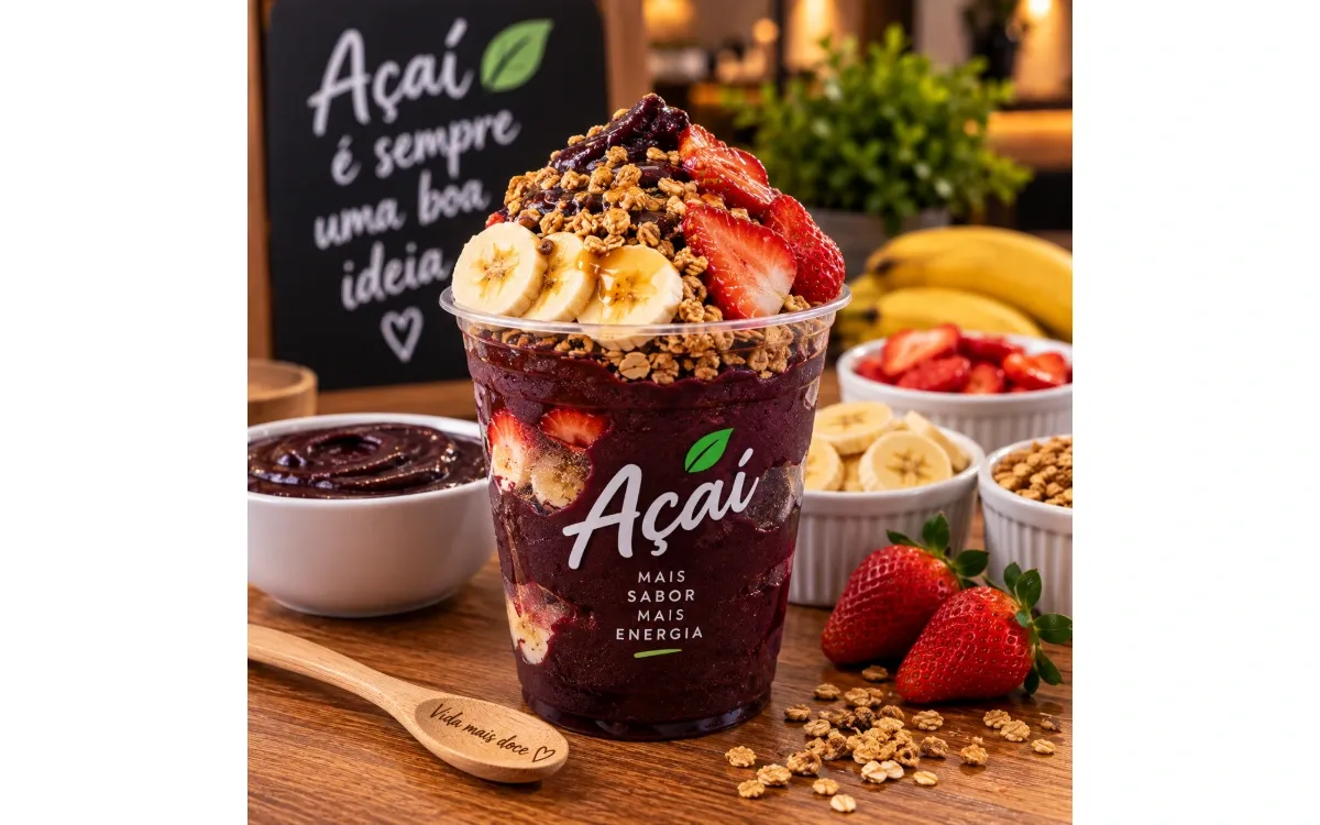 Açaí Especial com Frutas e Granola