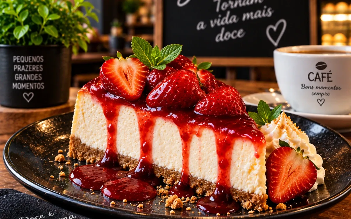 Cheesecake de Morango Especial