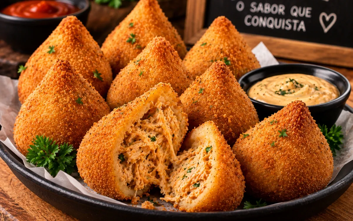 Coxinha de Frango Tradicional
