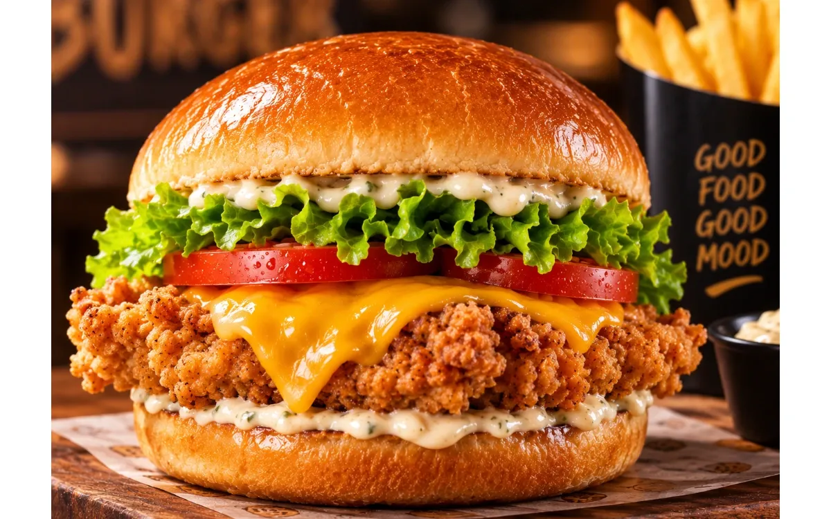 Crispy Chicken Burger